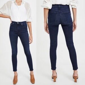 Rag & Bone Viola Skinny Women's Dark Blue Jeans